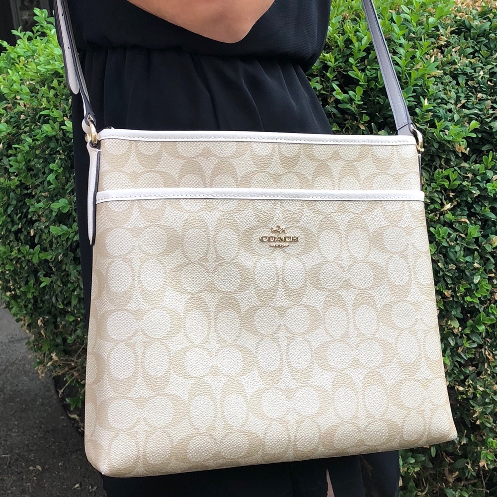 FINAL price drop!!  Coach Crossbody Bag (Large)
